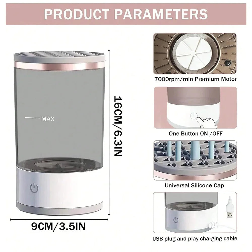 Auto Brush Cleaner & Dryer