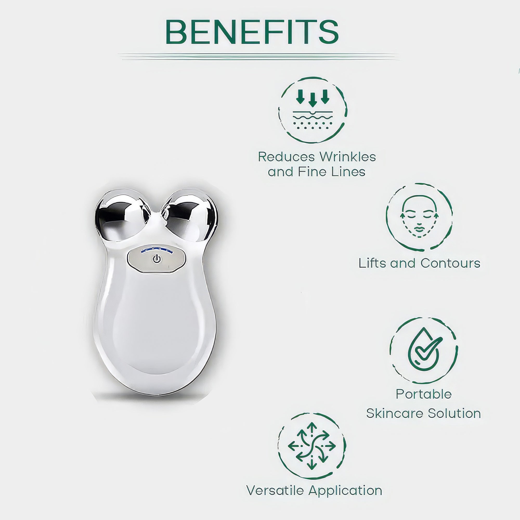 Microcurrent Facial Toning Massager